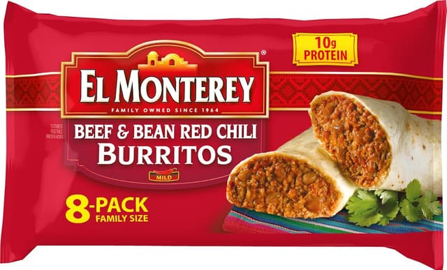 Is it PCOS Friendly? El Monterey Beef & Bean Red Chili Burritos Mild