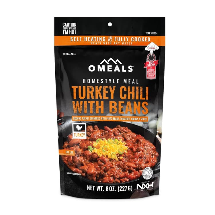 Omeals Homestyle Meal Turkey Chili With Beans