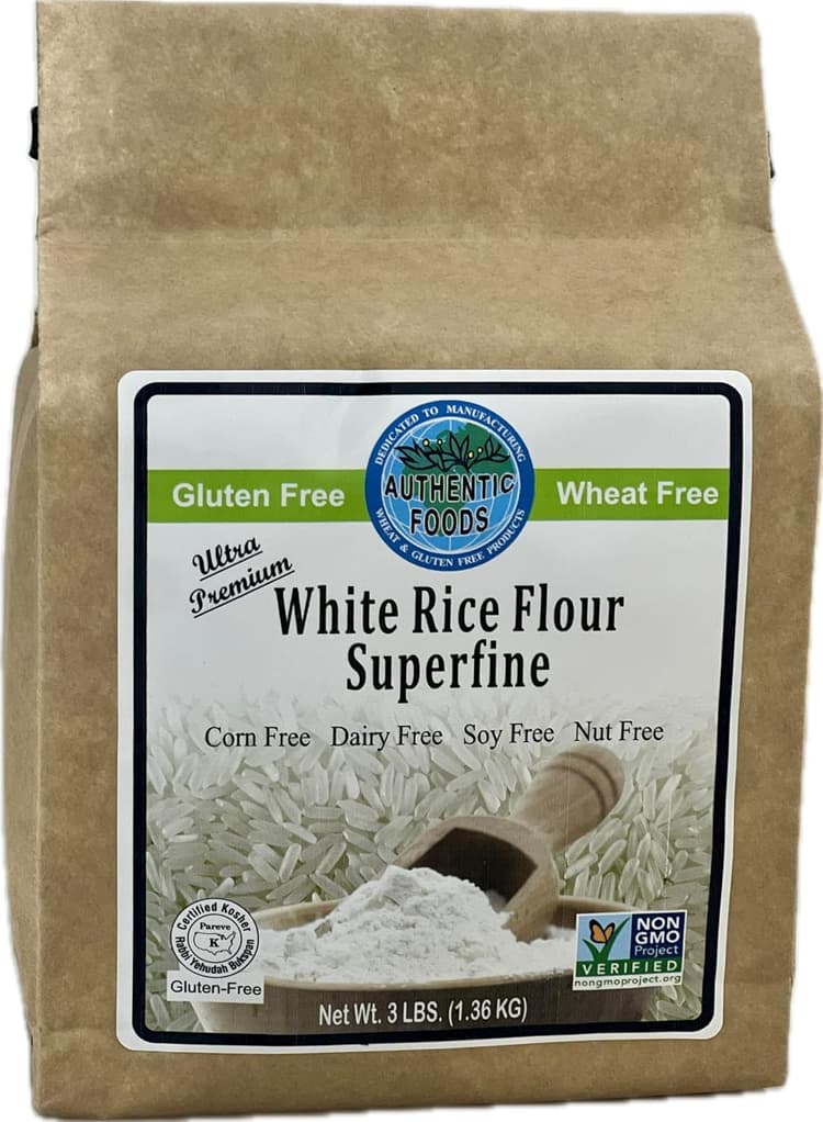 Authentic Foods Gluten Free White Rice Flour Superfine