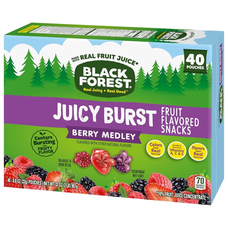Black Forest Juicy Burst Berry Medley