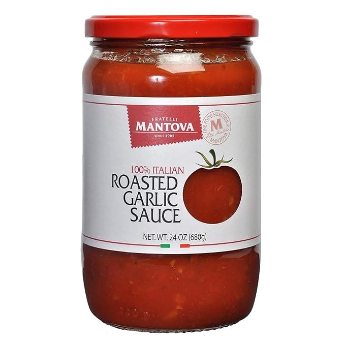 Mantova Roasted Garlic Pasta Sauce