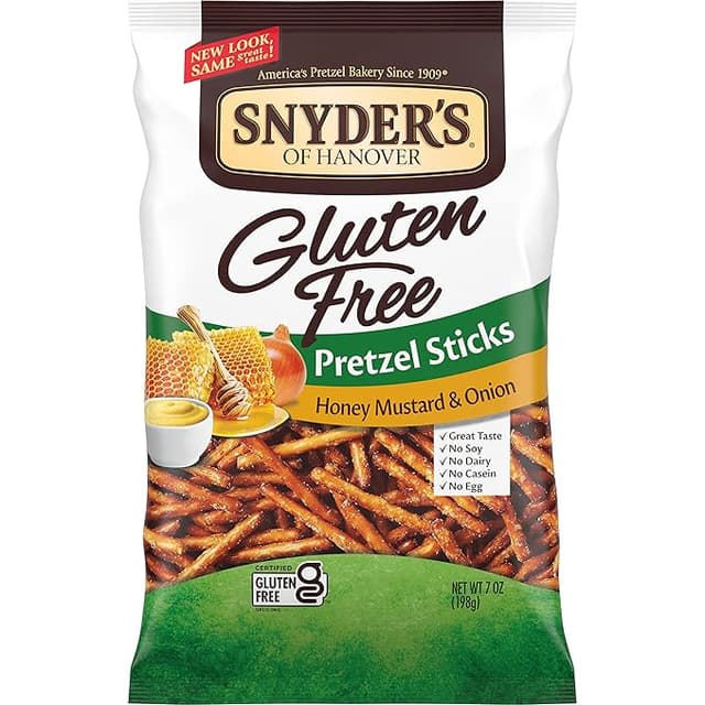 Is it Brazil Nut Free? Snyder's Of Hanover Gluten Free Honey Mustard & Onion Pretzel