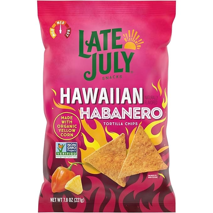Late July Snacks Hawaiian Habanero Corn Tortilla Chips