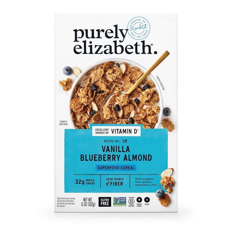 Purely Elizabeth Vanilla Blueberry Almond Superfood Cereal