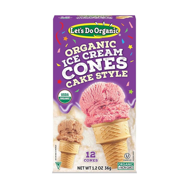 Lets Do Ice Cream Cones Organic