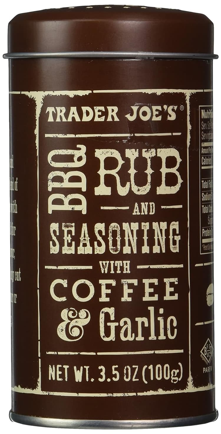 Trader Joe'S Bbq Rub And Seasoning With Coffee & Garlic