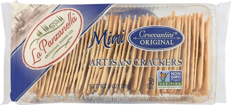 La Panzanella Mini Croccantini Original Artisan Crackers