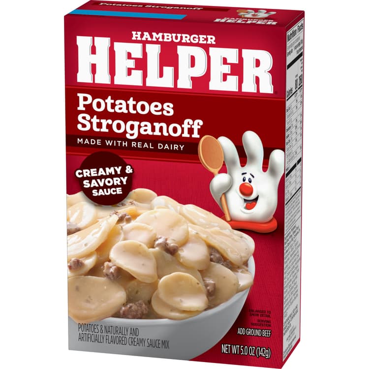 Hamburger Helper Potatoes Stroganoff