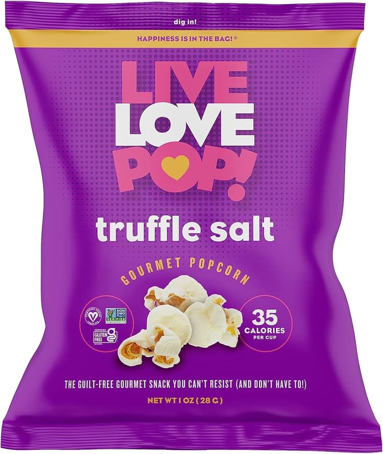 Live Love Puff Truffle Salt Gourmet Popcorn