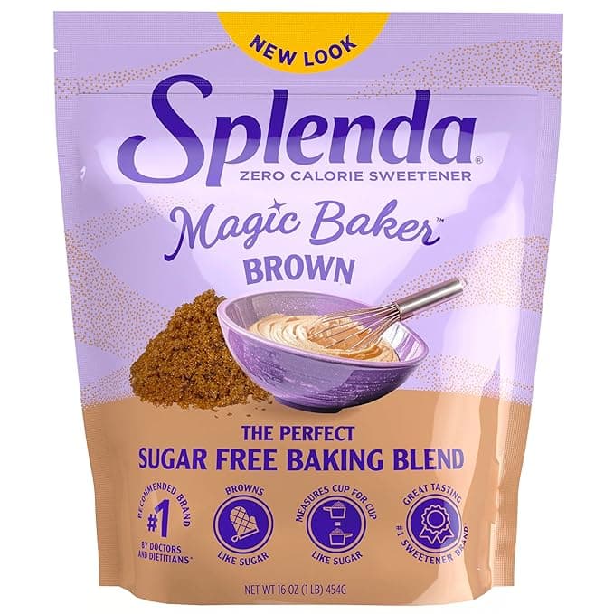 Splenda Magic Baker Brown Zero Calorie Sweetener Pouch