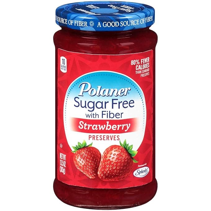 Polaner Preserves Strawberry Sugar Free With Fiber