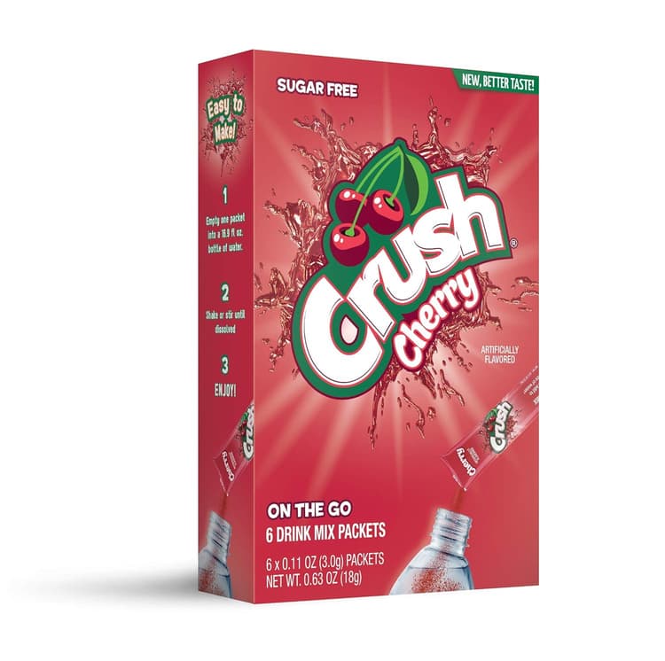Crush Sugar Free Cherry Powder Drink Mix