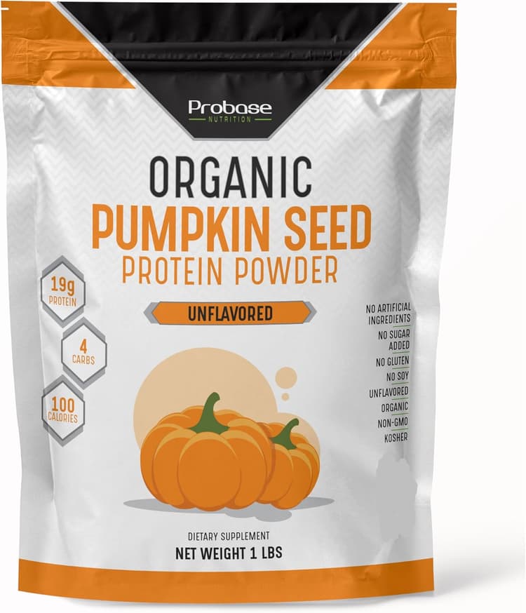 Probase Organic Pumpkin Seed Protein Powder - Unflavored