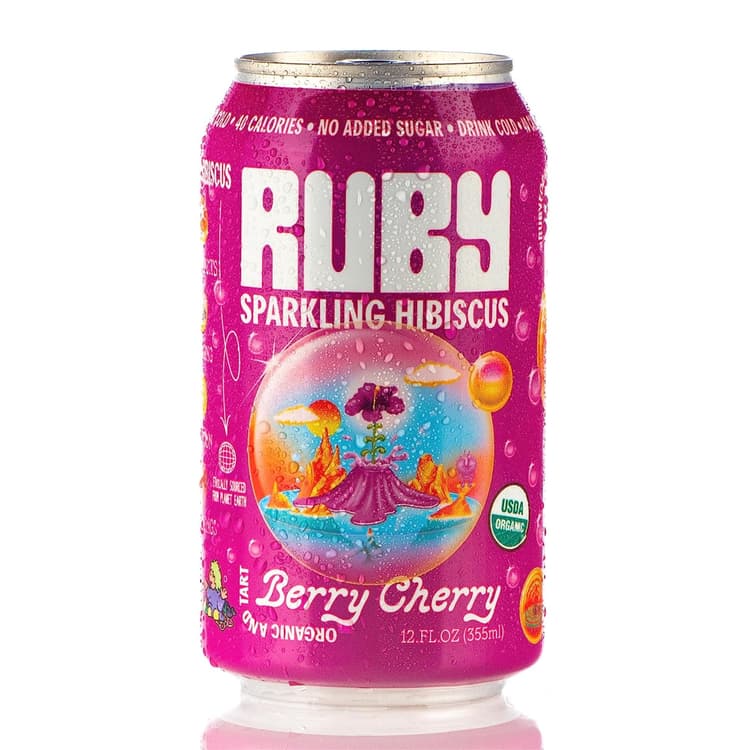 Ruby Sparkling Hibiscus Berry Cherry