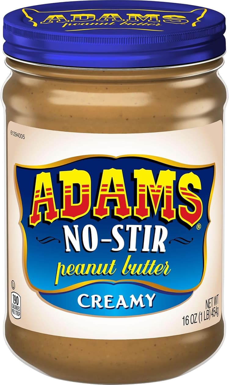 Adams Peanut Butter Creamy No-Stir