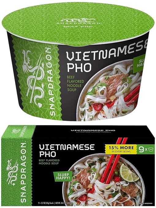 Snapdragon Vietnamese Pho Beef Flavored Noodle Soup