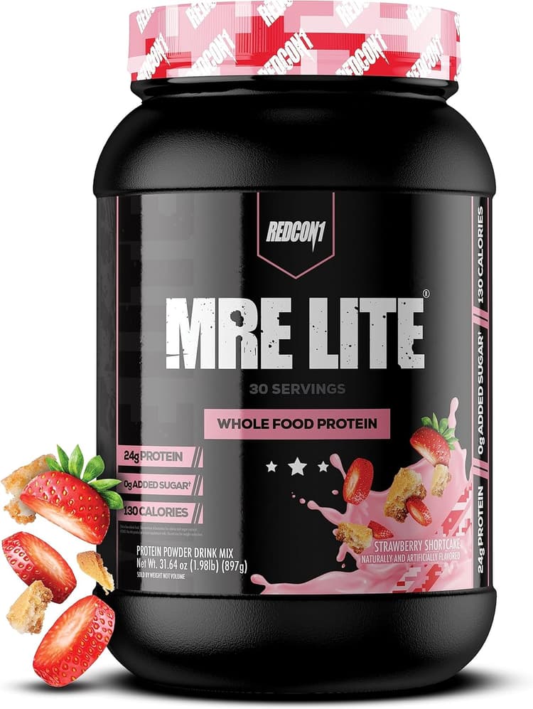 Redcon1 Mre Lite Strawberry Shortcake Whole Food Protein