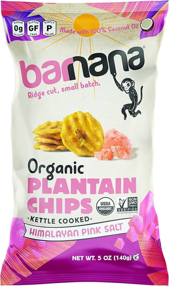 Is it AIP Friendly? Barnana Organic Pink Sea Salt Plantain Chips