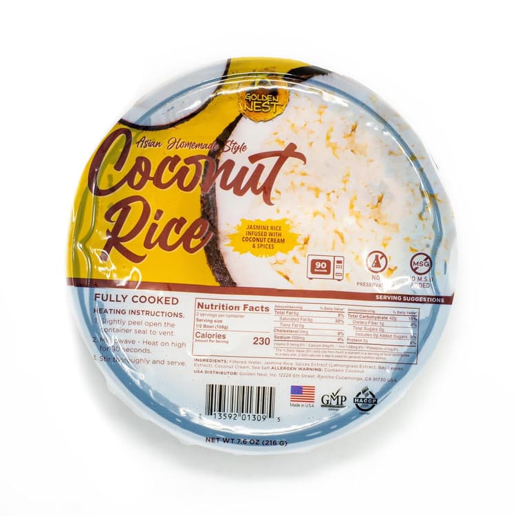 Golden Nest Asian Homemade Style Coconut Rice
