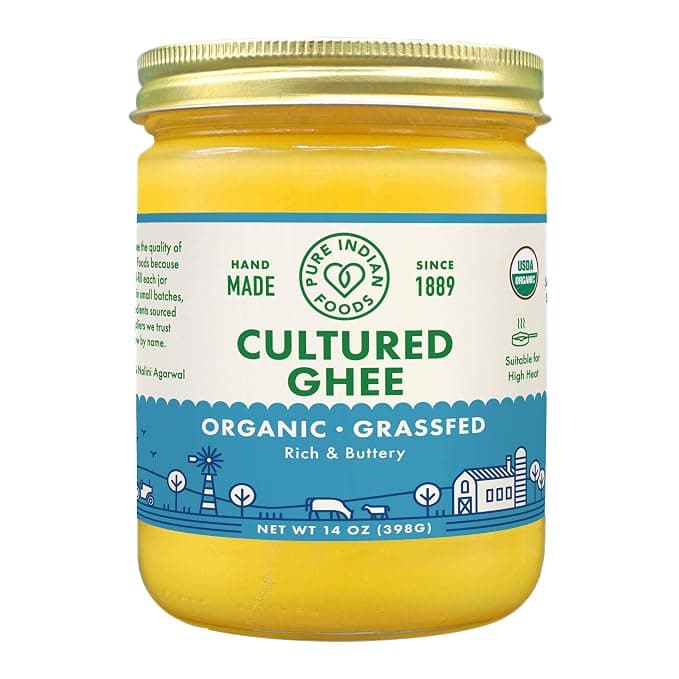 Pure Indian Foods Organic Cultured Ghee