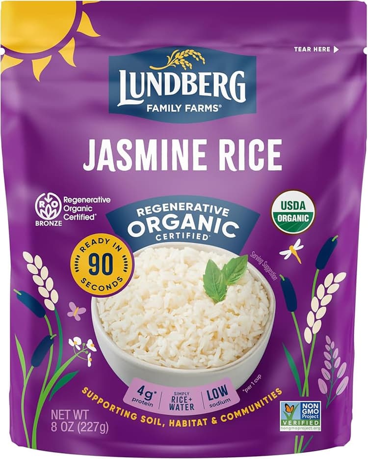 Lundberg Family Farms Jasmine Rice Regenerative Organic Certified