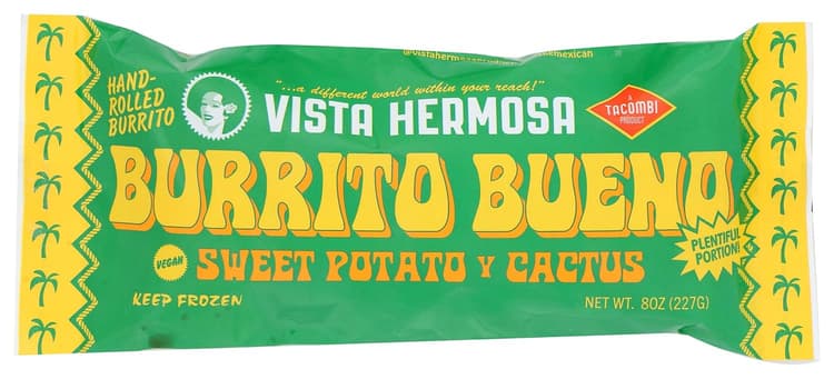 Vista Hermosa Burrito Bueno Sweet Potato & Cactus Burrito