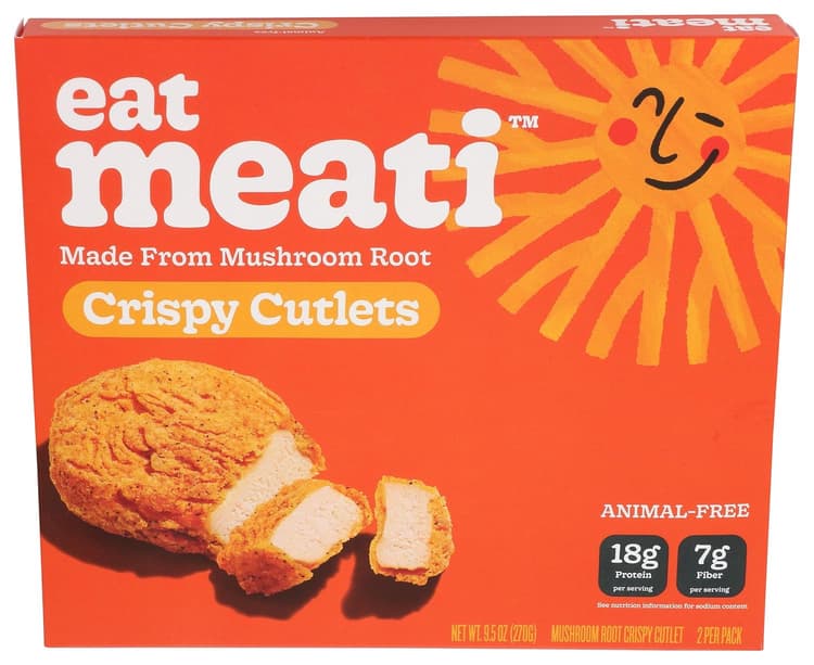Eat Meati Mushroom Root Protein Crispy Cutlets