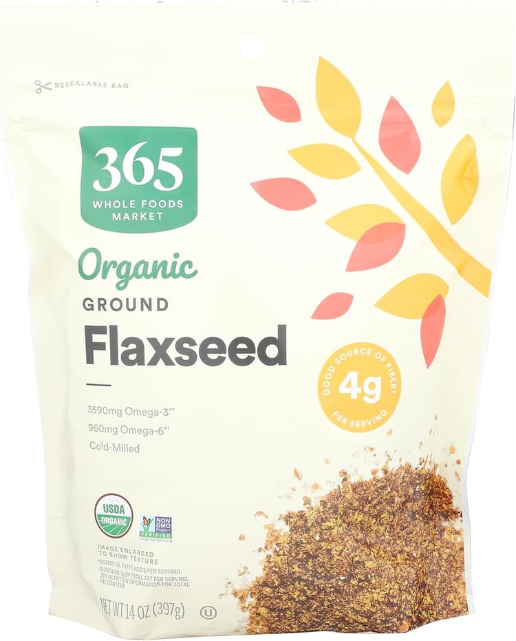 365 By Whole Foods Market Organic Flaxseed, Ground