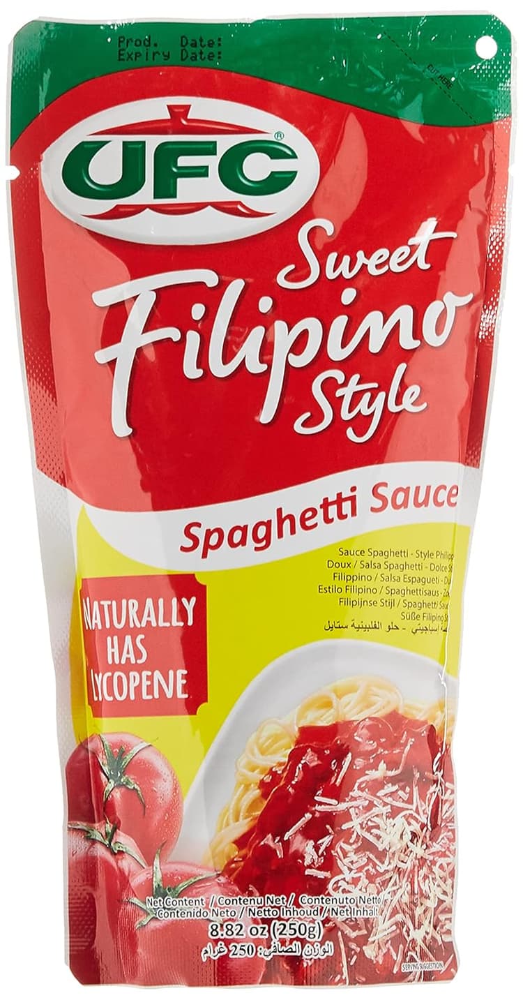 Ufc Sweet Filipino Style Spaghetti Sauce