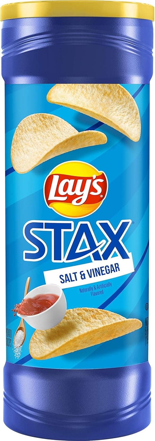 Is it Beef Free? Lay's Stax Salt & Vinegar Flavored Potato Crisps