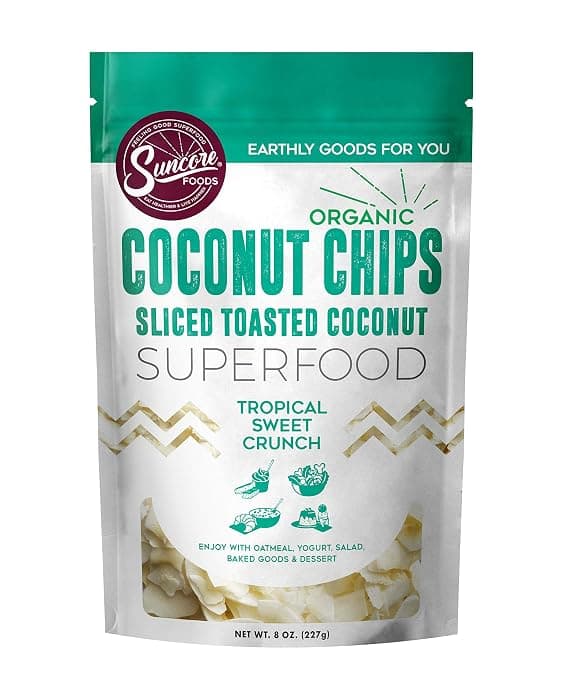 Suncore Foods Coconut Chips Sliced Toasted Coconut