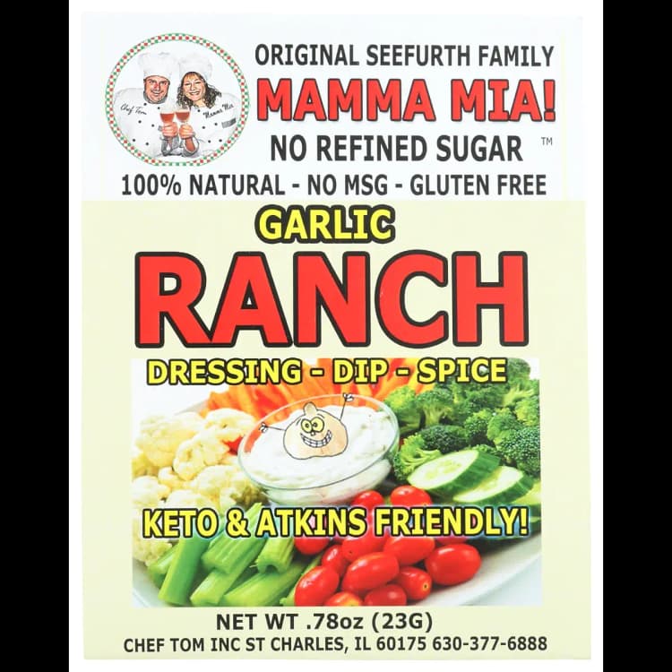 Mamma Mia Garlic Ranch Dip Mix