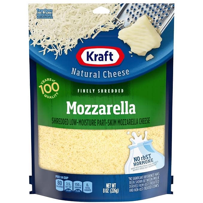 Kraft Finely Shredded Mozzarella