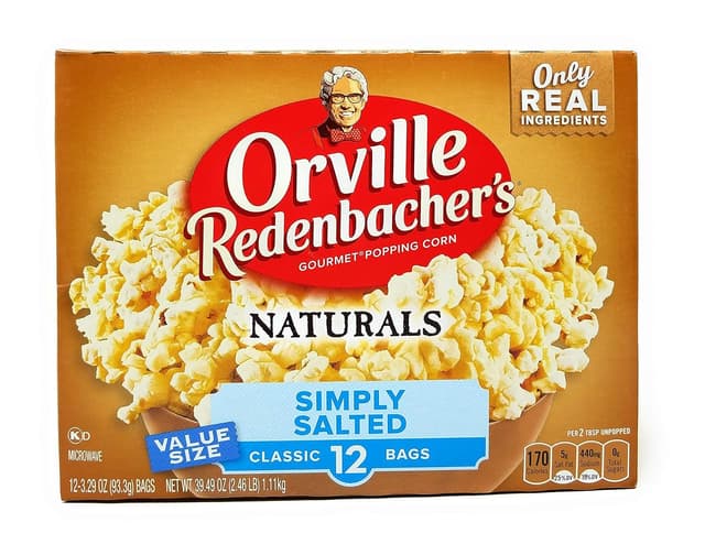 Is it Low Histamine? Orville Redenbacher's Naturals Simply Salted Popcorn, Microwave Popcorn