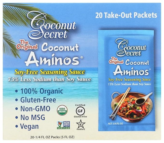 Coconut Secret The Original Coconut Aminos Soy-Free Seasoning Sauce