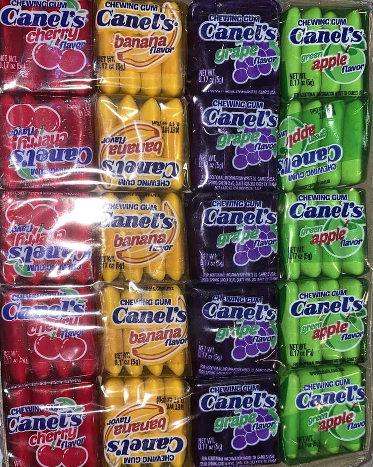 Canel’S Assorted Fruit Flavored Chewing Gum