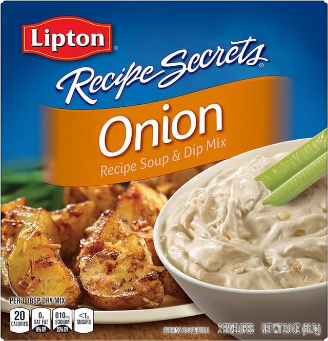 Is it Low FODMAP? Lipton Recipe Secrets Recipe Soup & Dip Mix Onion