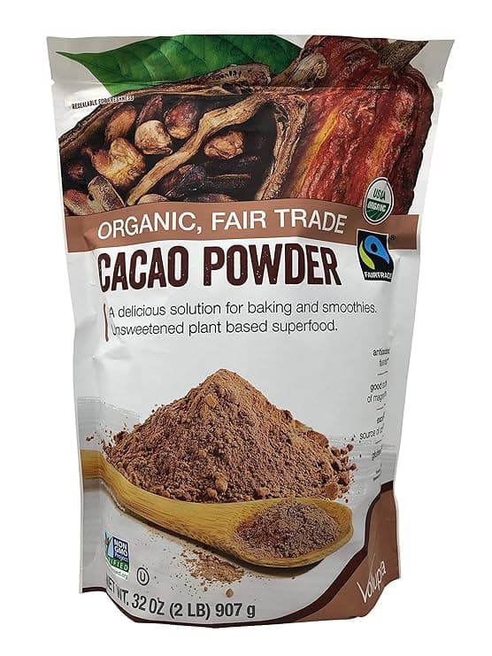 Volupta Organic, Fair Trade Cacao Powder
