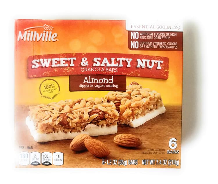 Millville Sweet & Salty Nut Almond Granola Bars