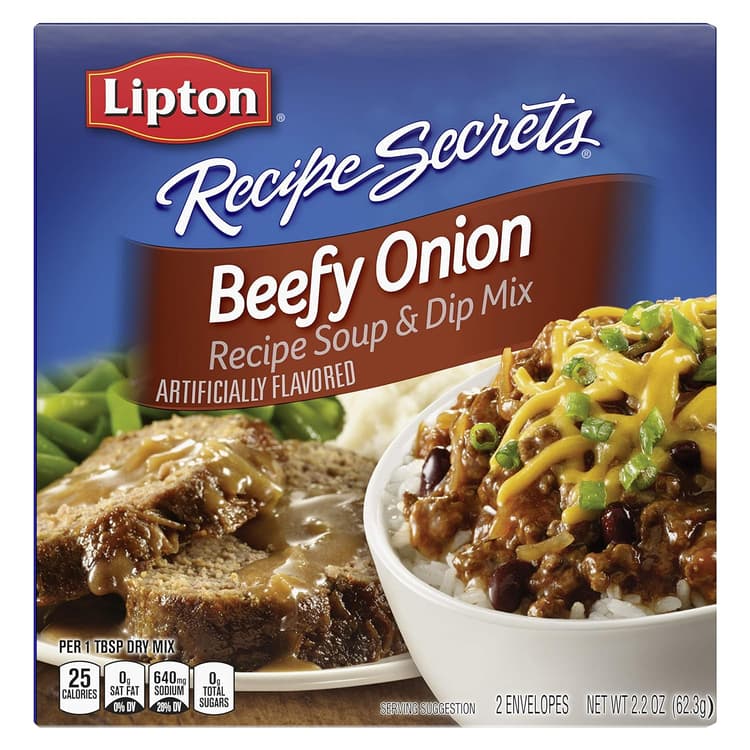 Lipton Recipe Secrets Recipe Soup & Dip Mix Beefy Onion