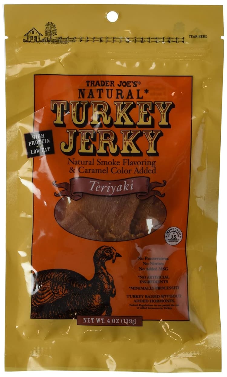 Trader Joe'S Natural Turkey Jerky Teriyaki