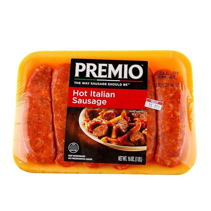 Premio Hot Italian Sausage Links