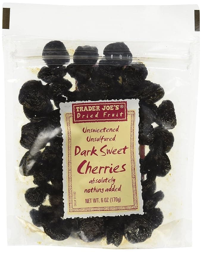 Trader Joe’S Dried Fruit Unsweetened Unsulfured Dark Sweet Cherries