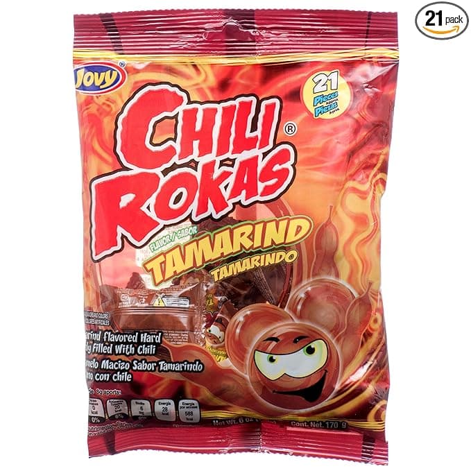 Jovy Chili Rokas Tamarind Flavor Candy