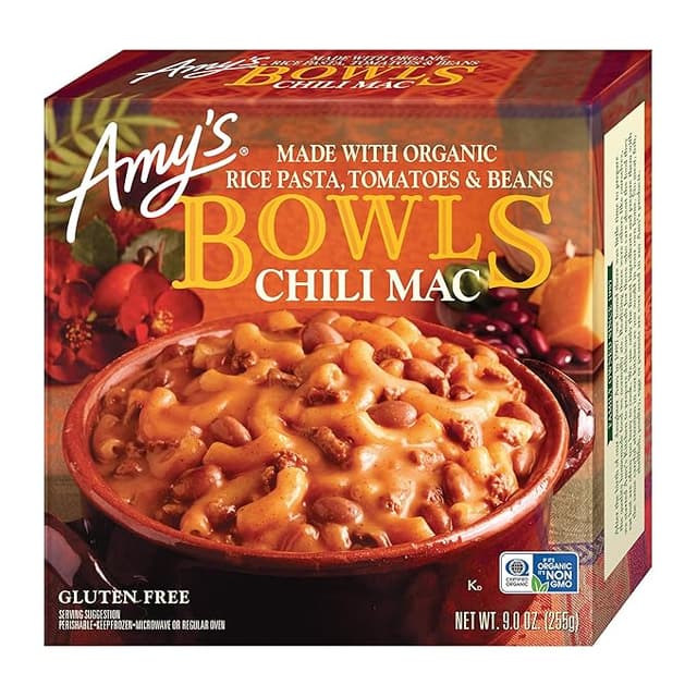 Is it Tree Nut Free? Amy's Chili Mac Bowl