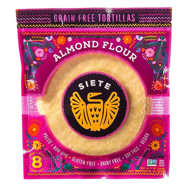 Is it BHA & BHT Free? Siete Family Foods Almond Flour Amazing Grain Free Tortillas