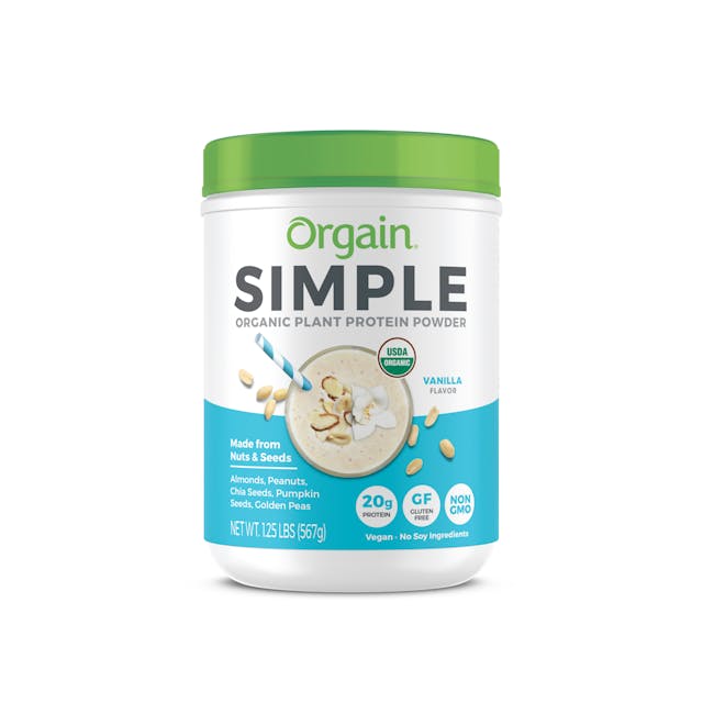 Is it Lactose Free? Orgain Simple Plant Protein Powder Creamy Vanilla