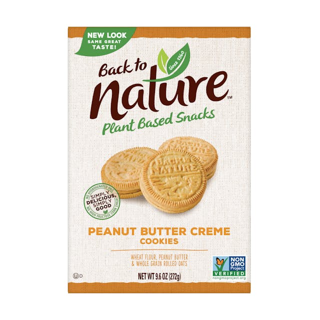 Is it Paleo? Back To Nature Peanut Butter Sandwich Crème Cookie