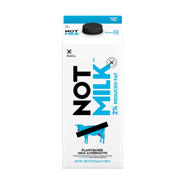 Is it Dairy Free? Notco Notmilk 2% Reduced Fat Plant-based Milk Alternative