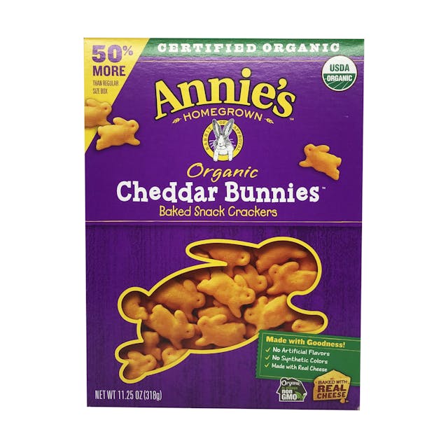 Is it Peanut Free? Annie's Organic Cheddar Bunnies Crackers